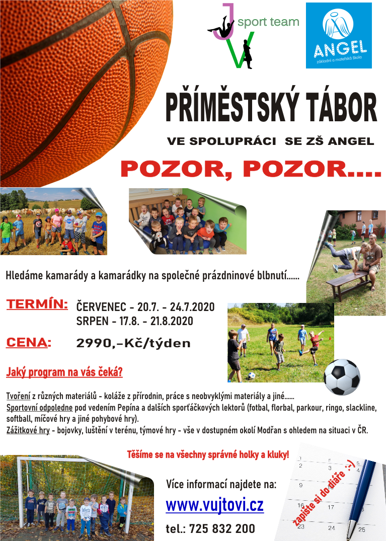 Zážitkové sportování s námi a v Praze? Ano ano … Přidáš se? informace: Příměstský tábor – Modřany 2022